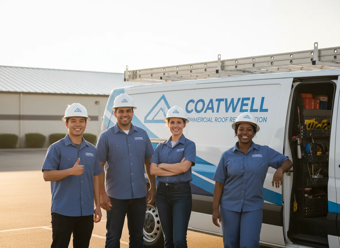 Commercial roof coating company in Linden, PA
